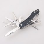 navaja militar HF-KI5011K 14 en 1 mango de aluminio personalizado s03