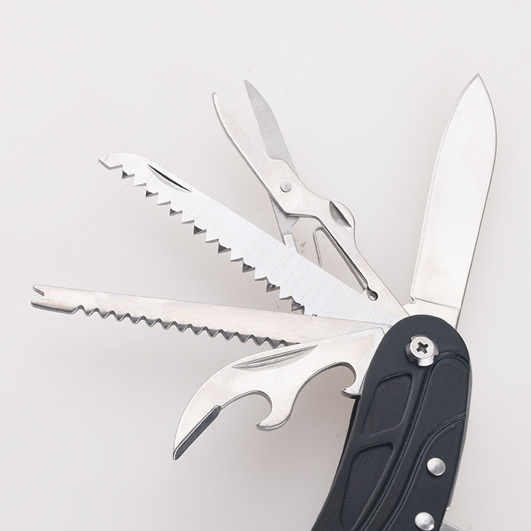navaja militar HF-KI5011K 14 en 1 mango de aluminio personalizado s04
