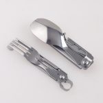 camping tool HF-GHKS002 6 in 1 detachable spoon fork s04