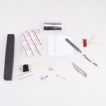 fixed blade ZY-FKS08 fishing knife set case s07