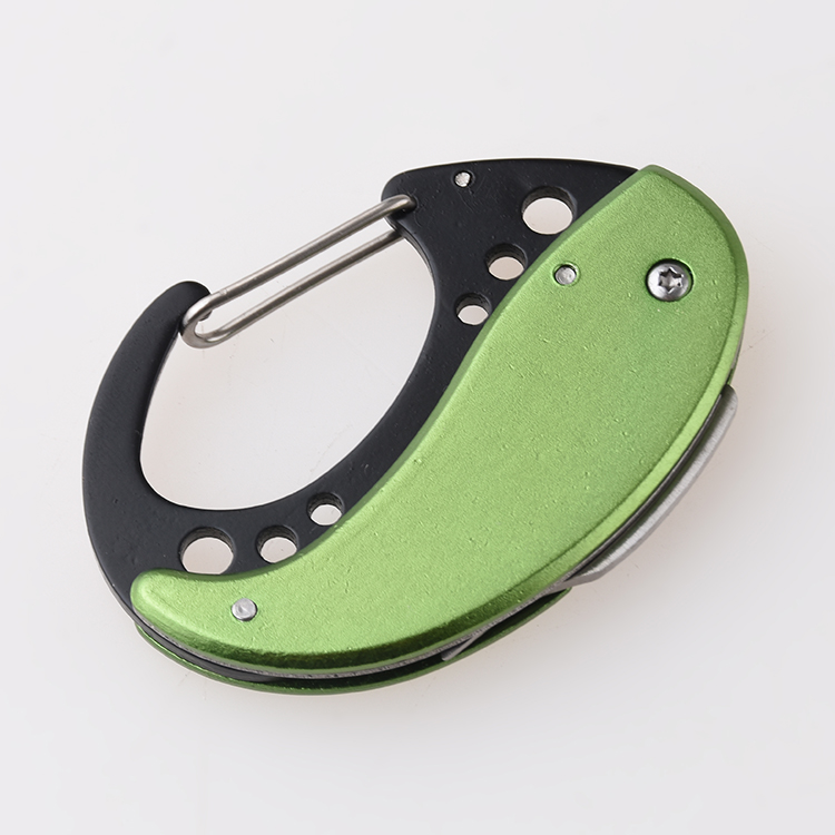 Кольцо для ключей Canabiner Blade из анодированного алюминия JLD-KC20B s10