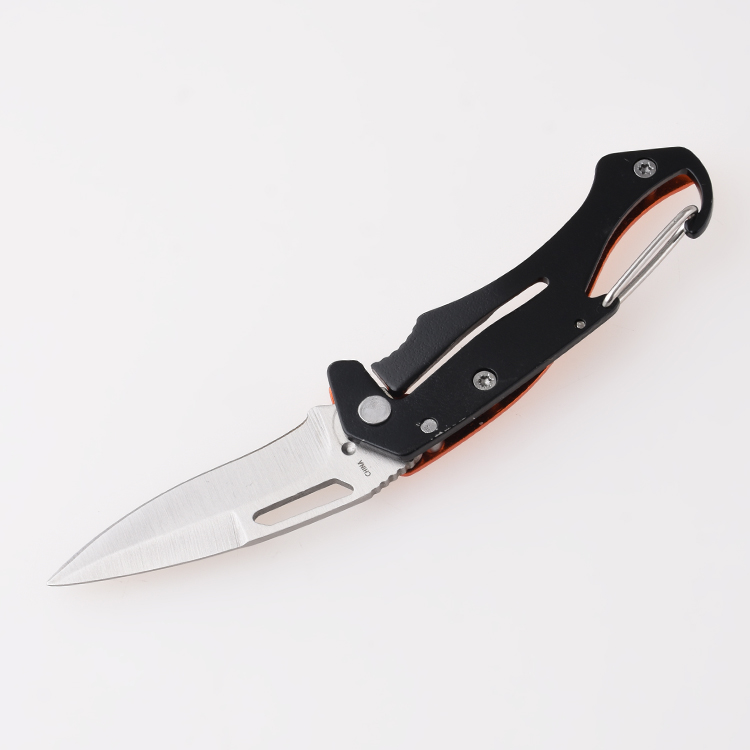Canabiner design knife portable small blade key hole JLD-KC30 s03