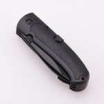 Folding knife 3 blades in 1 outdoor cutter saw gut hook JLD-C383 s03