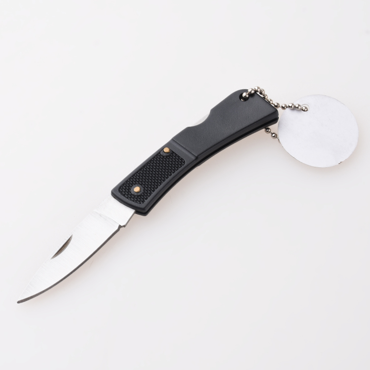 Cuchillo plegable mini portátil lockback llavero marca de uñas JLD-YK722 s02
