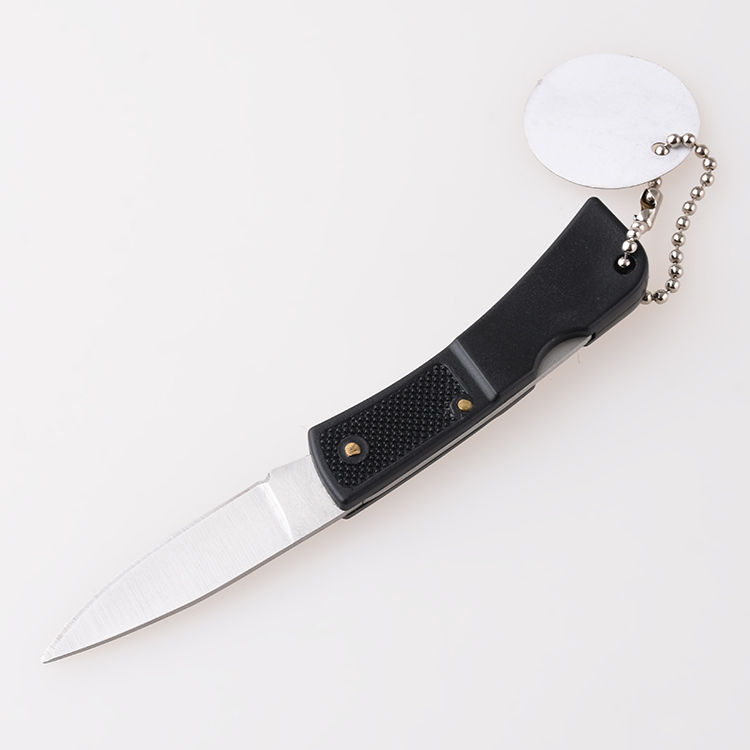 Cuchillo plegable mini portátil lockback llavero marca de uñas JLD-YK722 s03