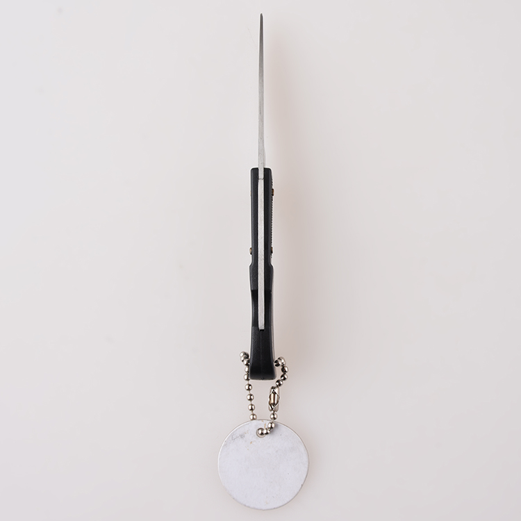 Cuchillo plegable mini portátil lockback llavero marca de uñas JLD-YK722 s04
