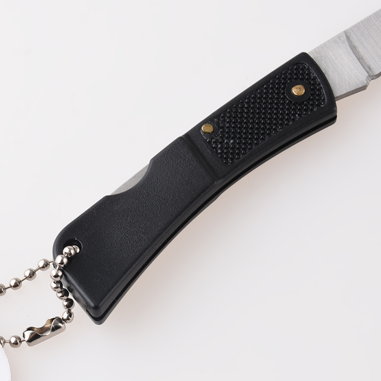 Cuchillo plegable mini portátil lockback llavero marca de uñas JLD-YK722 s06