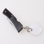 Cuchillo plegable mini portátil lockback llavero marca de uñas JLD-YK722 s08