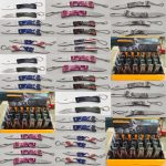 Cuchillo plegable mini portátil lockback llavero marca de uñas JLD-YK722 s11
