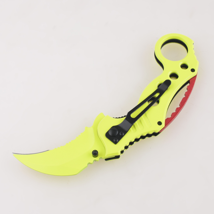 Folding knives FR-0501 Hawkbill blade neck knife 3D printing s03