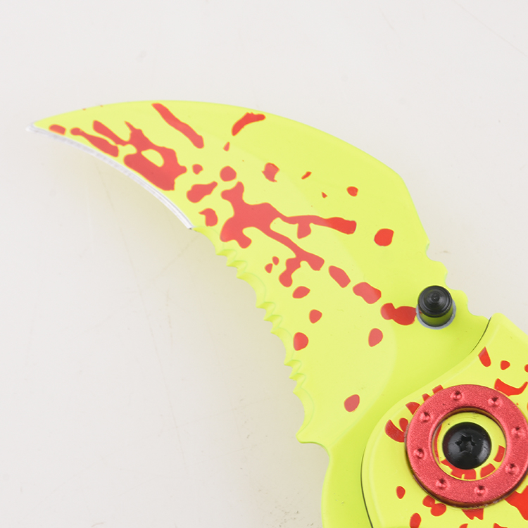 Folding knives FR-0501 Hawkbill blade neck knife 3D printing s05