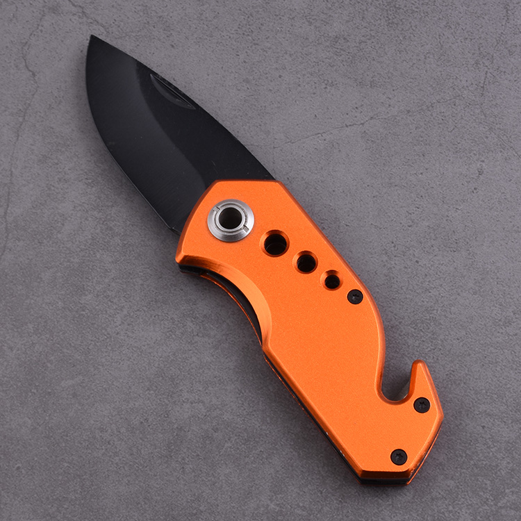 Folding knives belt cutter glass breaker survival JLD-801(O) s11