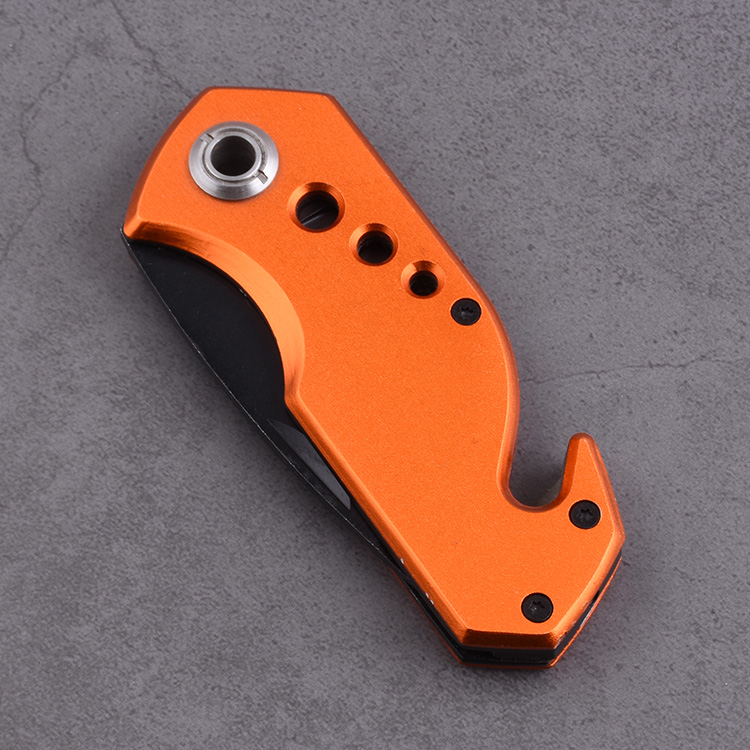 Folding knives belt cutter glass breaker survival JLD-801(O) s12