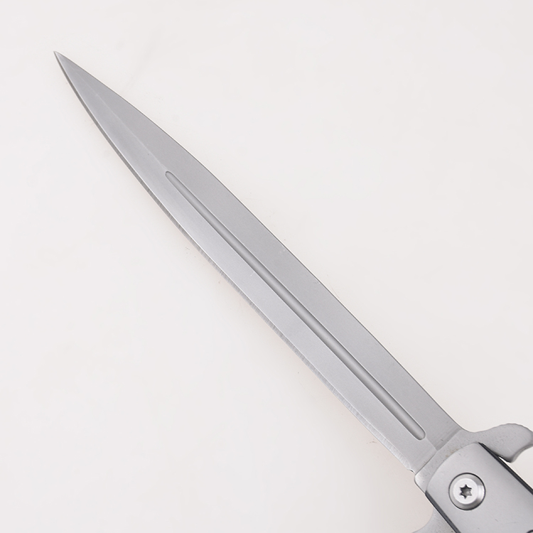 Folding knives long blade handle slip joint open FR-0510 s05
