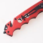 Couteaux pliants coupe-fil marteau de vie lame semi-dentelée FR-0507 s06