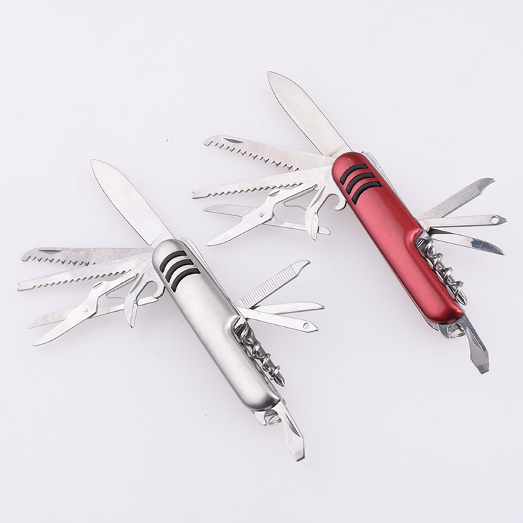 Army knife 11 in 1 stainless steel low budget price SS-0832 s14