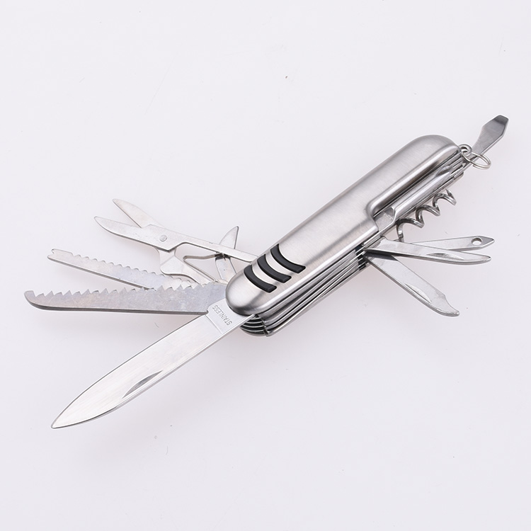 Army knife 11 in 1 stainless steel low price bulk sale SS-0833 s03