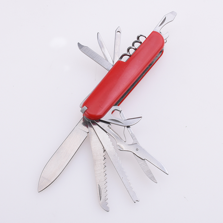 Army knife 13 in 1 low quality plastic price wholesale SS-0830 s03
