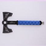 Throwing axe custom rubber handle both side sharp HH-9579 s02