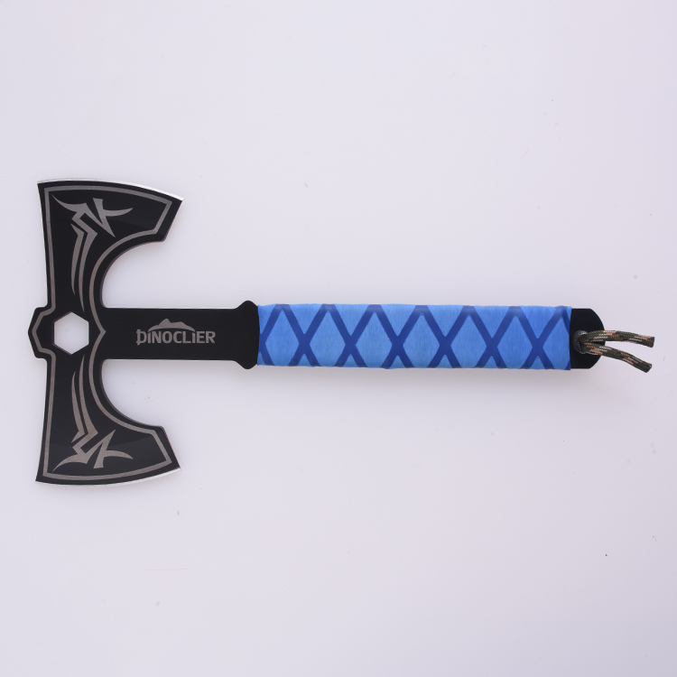 Throwing axe custom rubber handle both side sharp HH-9579 s08