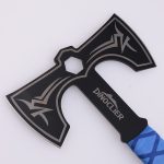 Throwing axe custom rubber handle both side sharp HH-9579 s10