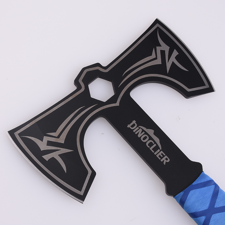Throwing axe custom rubber handle both side sharp HH-9579 s10