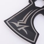 Throwing axe custom rubber handle both side sharp HH-9579 s21