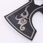 Throwing axe custom rubber handle both side sharp HH-9579 s22